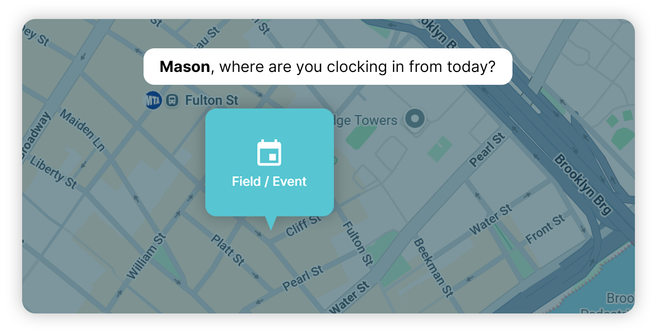 Aqtos time tracking field check-in
